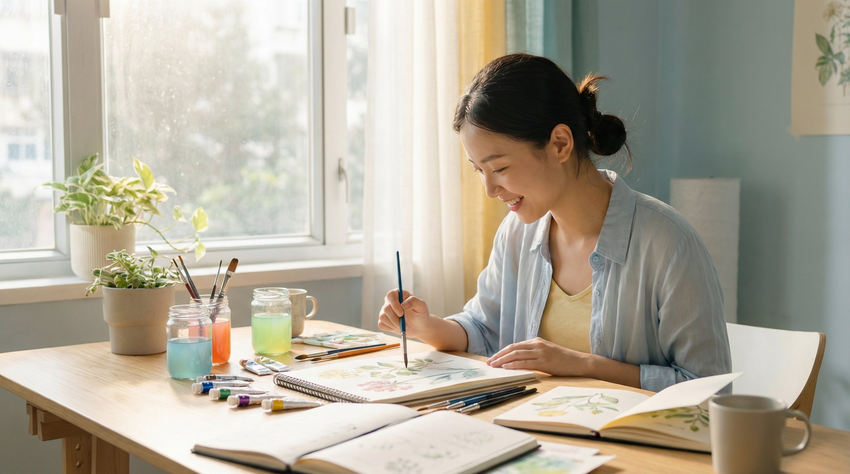 高清3D动漫传媒 - 水彩绘画教程